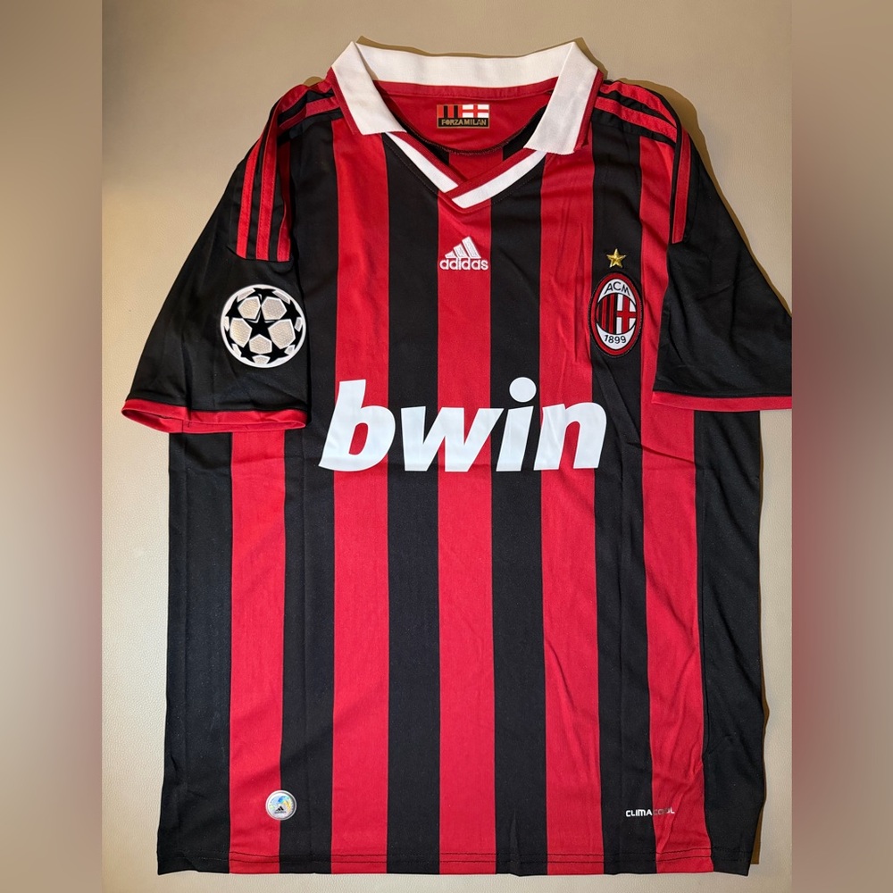 Ronaldinho ac Milan retro jersey - Picture 2 of 2